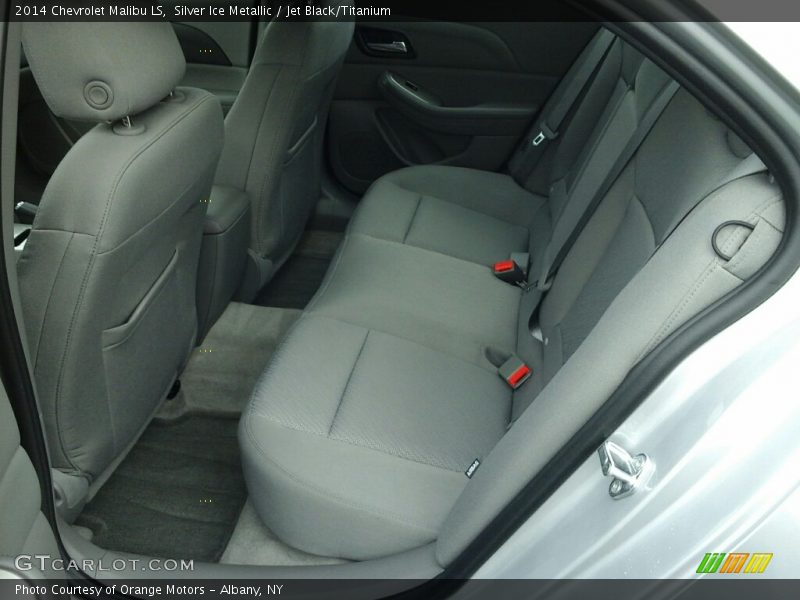 Silver Ice Metallic / Jet Black/Titanium 2014 Chevrolet Malibu LS