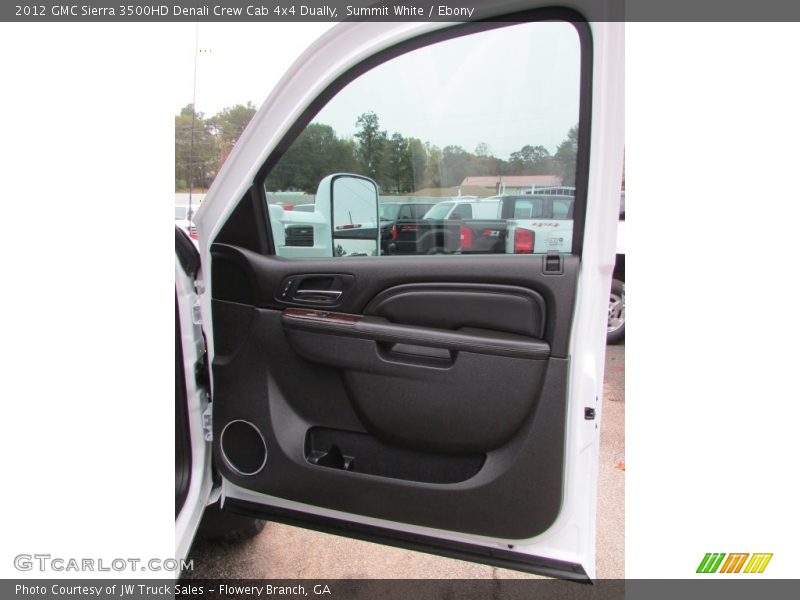Summit White / Ebony 2012 GMC Sierra 3500HD Denali Crew Cab 4x4 Dually