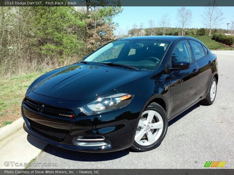 Pitch Black / Black 2016 Dodge Dart SXT