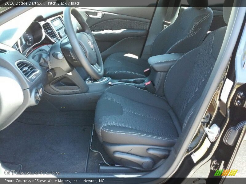 Pitch Black / Black 2016 Dodge Dart SXT