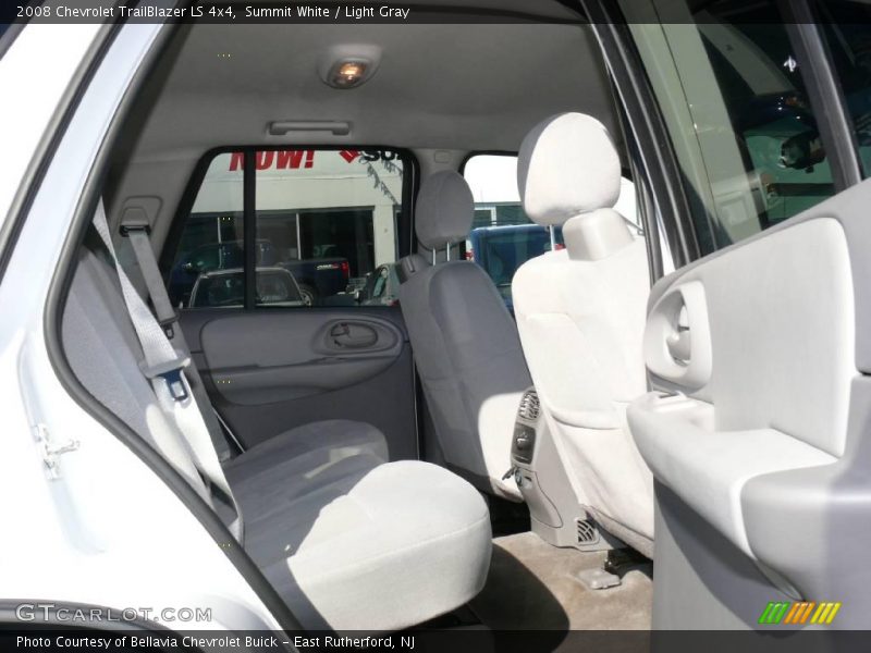 Summit White / Light Gray 2008 Chevrolet TrailBlazer LS 4x4