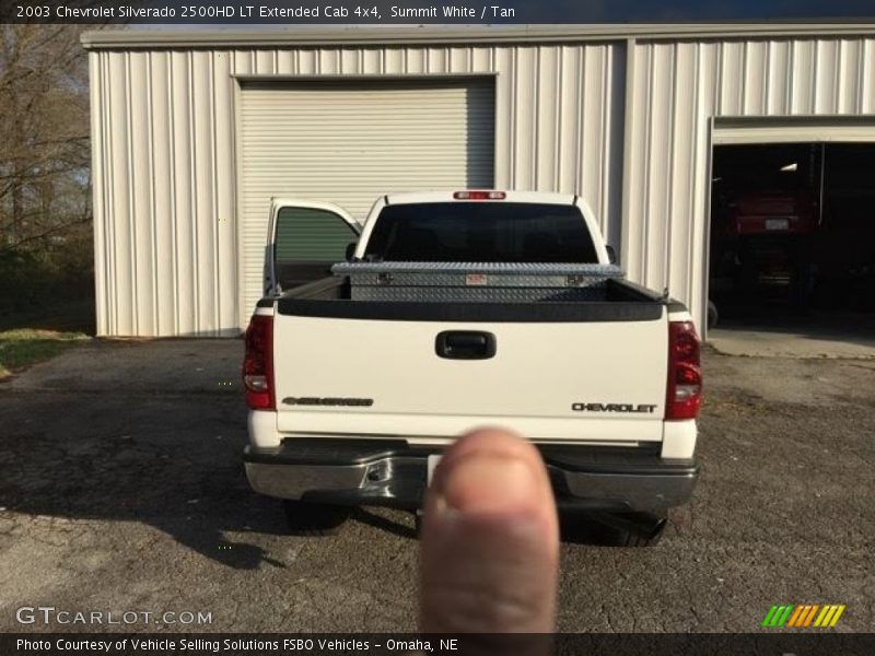 Summit White / Tan 2003 Chevrolet Silverado 2500HD LT Extended Cab 4x4