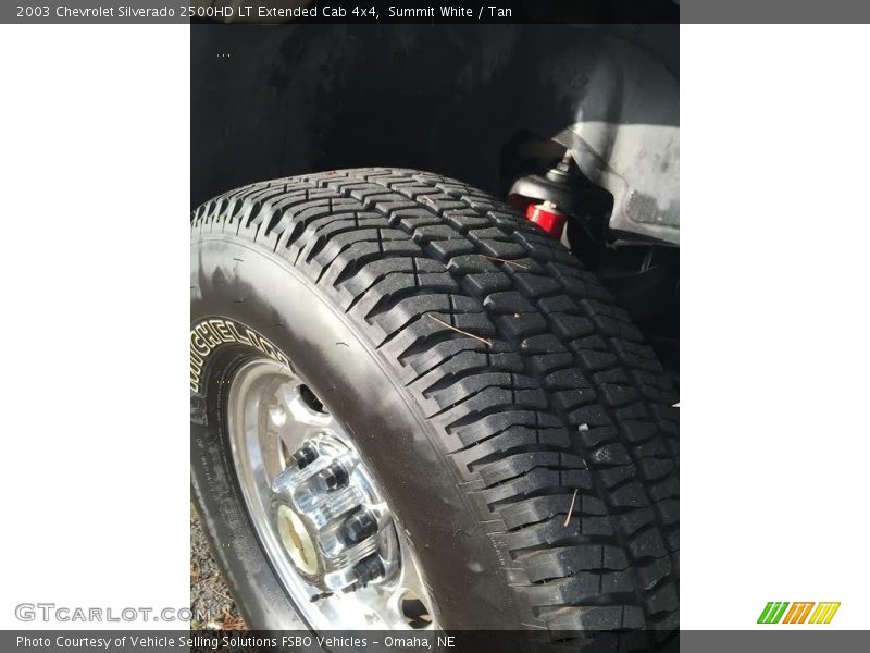 Summit White / Tan 2003 Chevrolet Silverado 2500HD LT Extended Cab 4x4