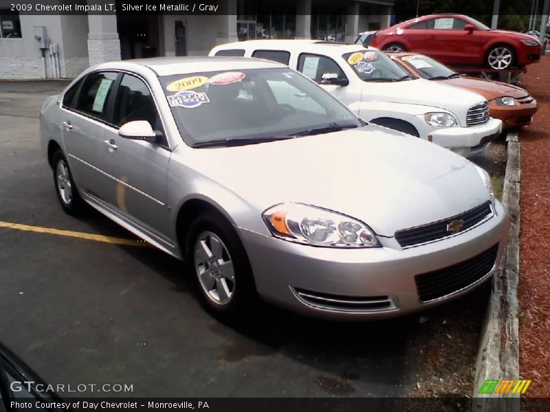 Silver Ice Metallic / Gray 2009 Chevrolet Impala LT