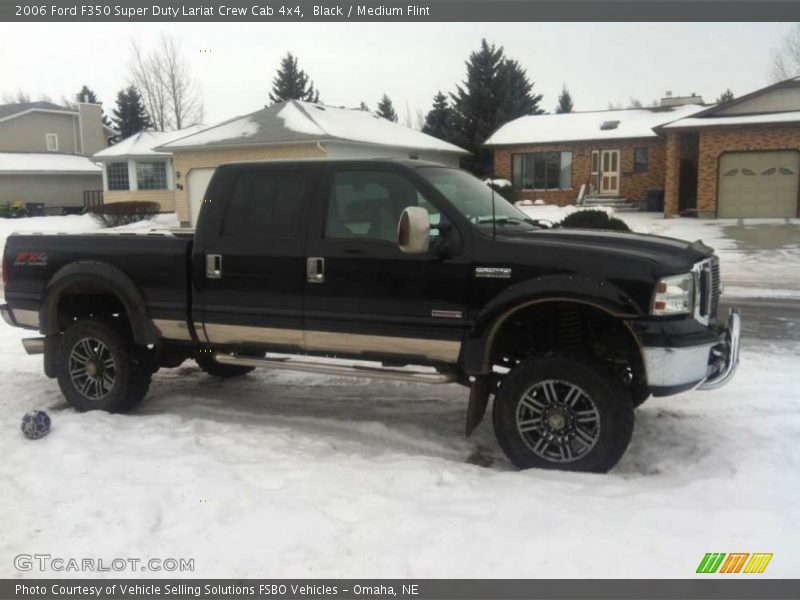 Black / Medium Flint 2006 Ford F350 Super Duty Lariat Crew Cab 4x4