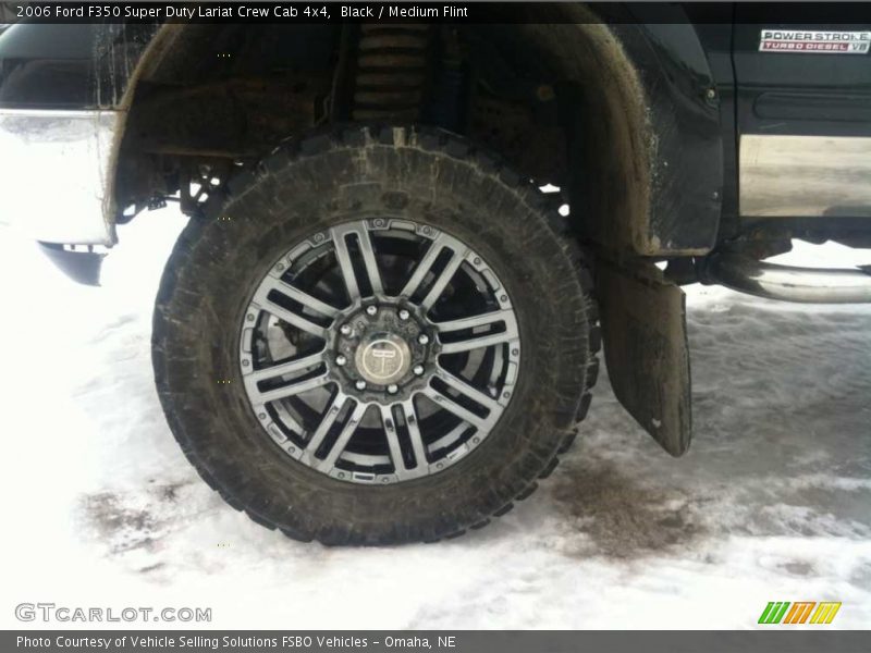 Black / Medium Flint 2006 Ford F350 Super Duty Lariat Crew Cab 4x4