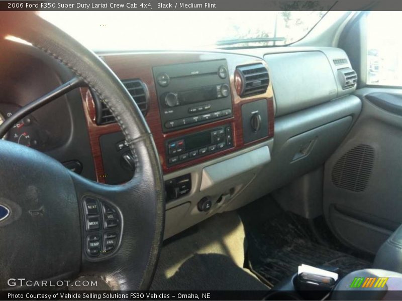 Black / Medium Flint 2006 Ford F350 Super Duty Lariat Crew Cab 4x4
