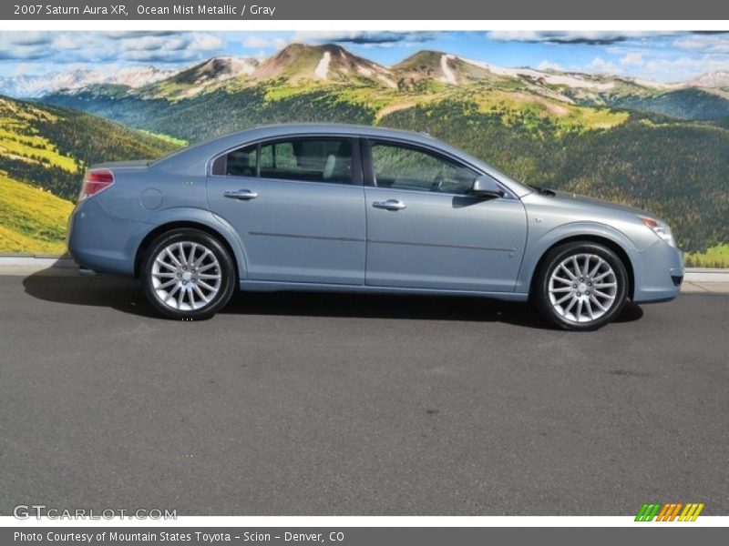 Ocean Mist Metallic / Gray 2007 Saturn Aura XR