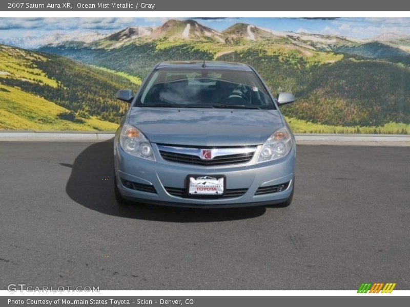 Ocean Mist Metallic / Gray 2007 Saturn Aura XR