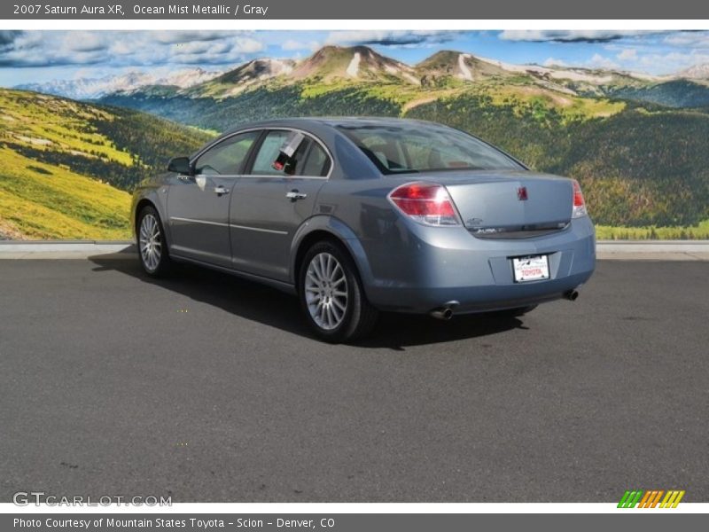 Ocean Mist Metallic / Gray 2007 Saturn Aura XR