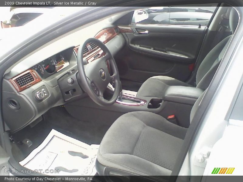 Silver Ice Metallic / Gray 2009 Chevrolet Impala LT