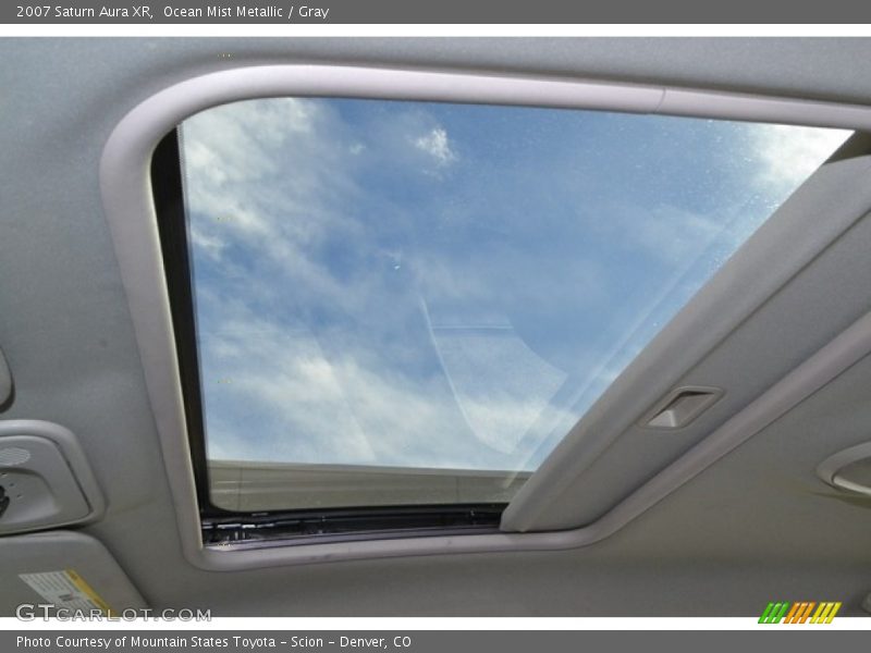 Ocean Mist Metallic / Gray 2007 Saturn Aura XR