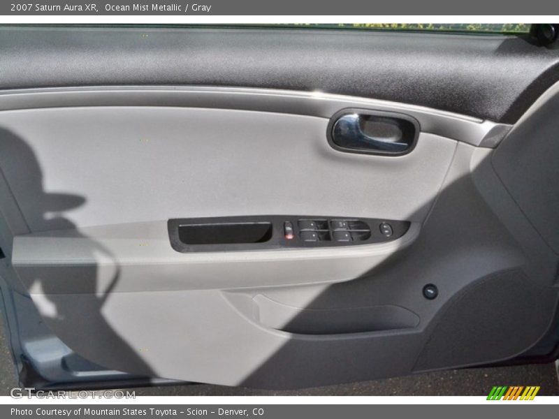 Ocean Mist Metallic / Gray 2007 Saturn Aura XR