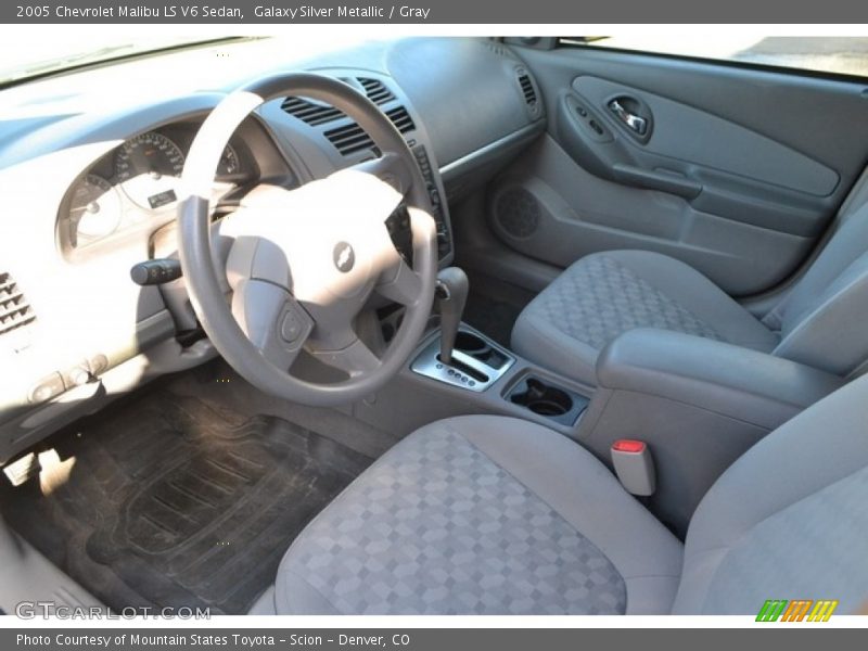 Galaxy Silver Metallic / Gray 2005 Chevrolet Malibu LS V6 Sedan