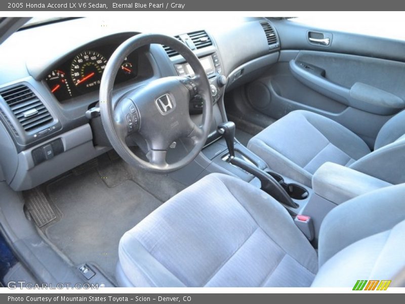  2005 Accord LX V6 Sedan Gray Interior