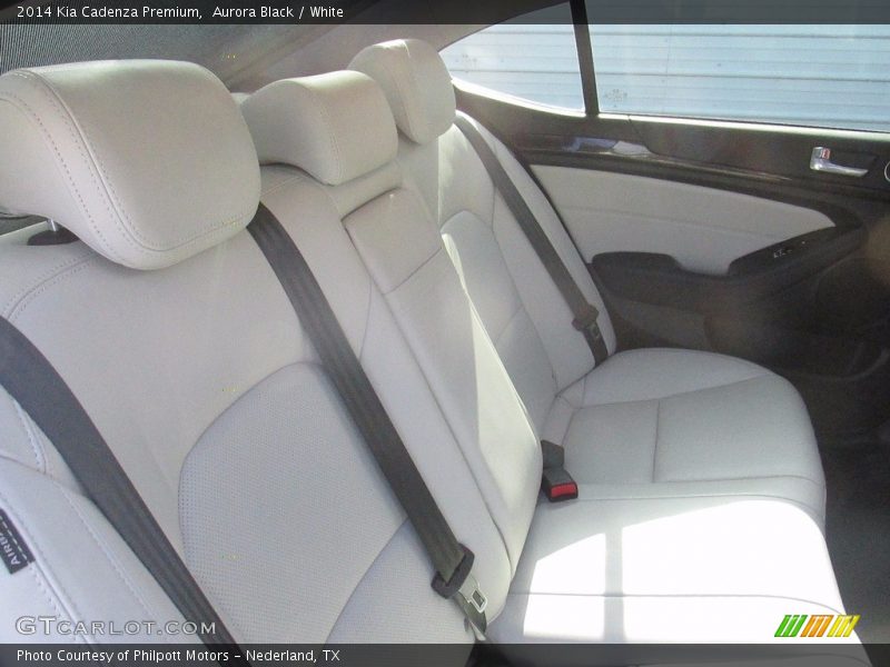 Aurora Black / White 2014 Kia Cadenza Premium