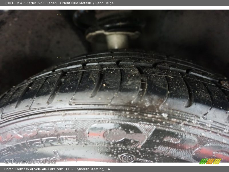 Orient Blue Metallic / Sand Beige 2001 BMW 5 Series 525i Sedan