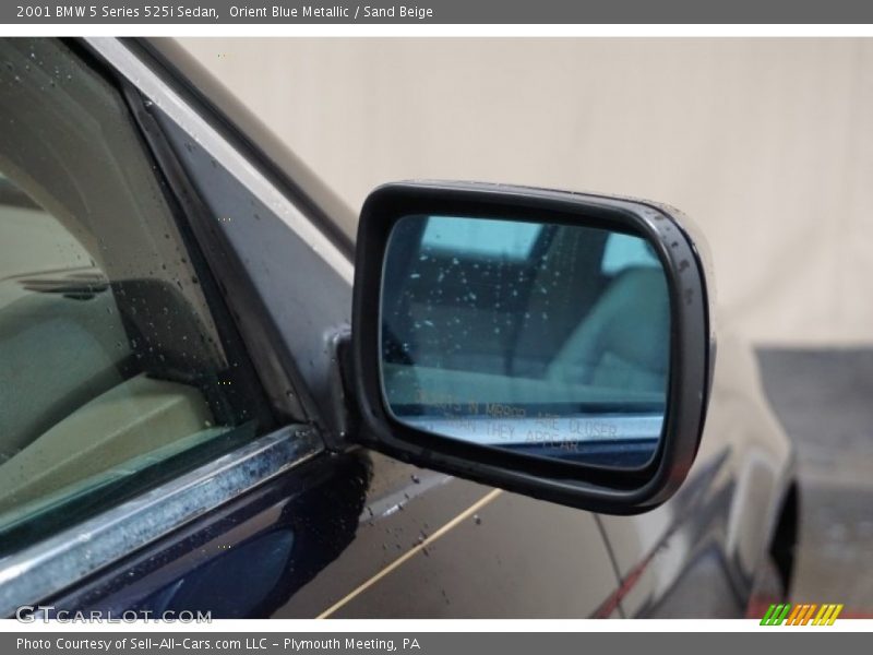 Orient Blue Metallic / Sand Beige 2001 BMW 5 Series 525i Sedan