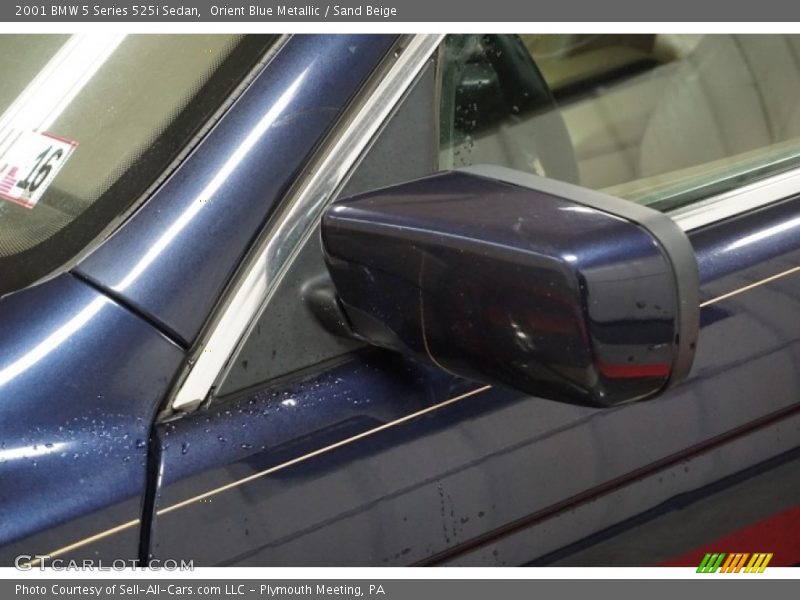 Orient Blue Metallic / Sand Beige 2001 BMW 5 Series 525i Sedan