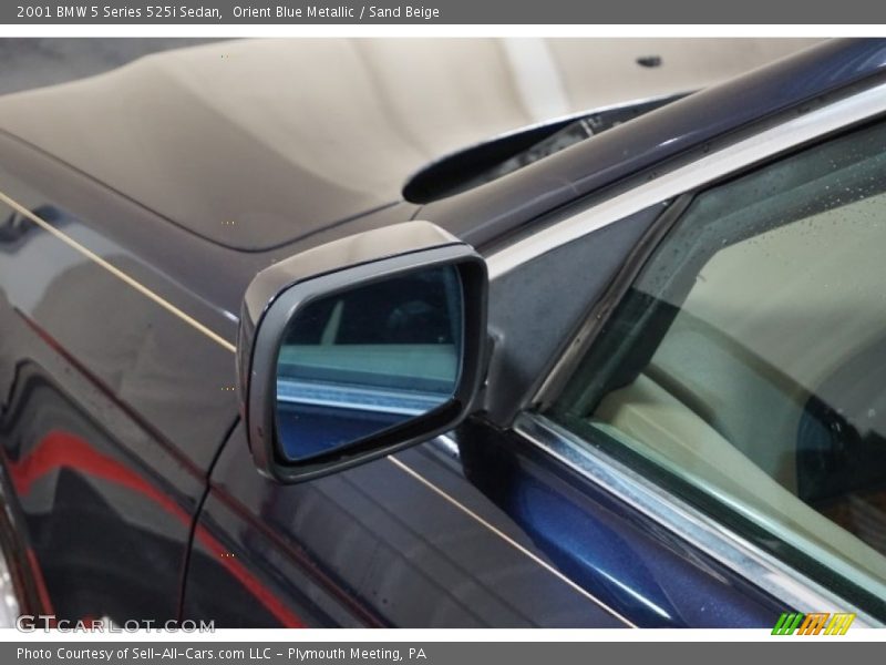 Orient Blue Metallic / Sand Beige 2001 BMW 5 Series 525i Sedan