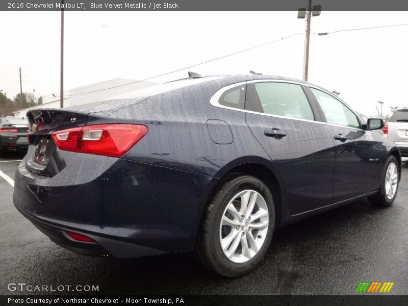 Blue Velvet Metallic / Jet Black 2016 Chevrolet Malibu LT