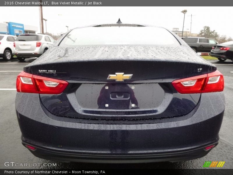 Blue Velvet Metallic / Jet Black 2016 Chevrolet Malibu LT