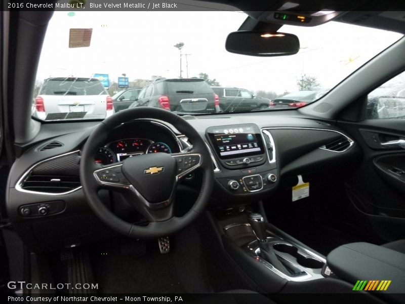 Blue Velvet Metallic / Jet Black 2016 Chevrolet Malibu LT