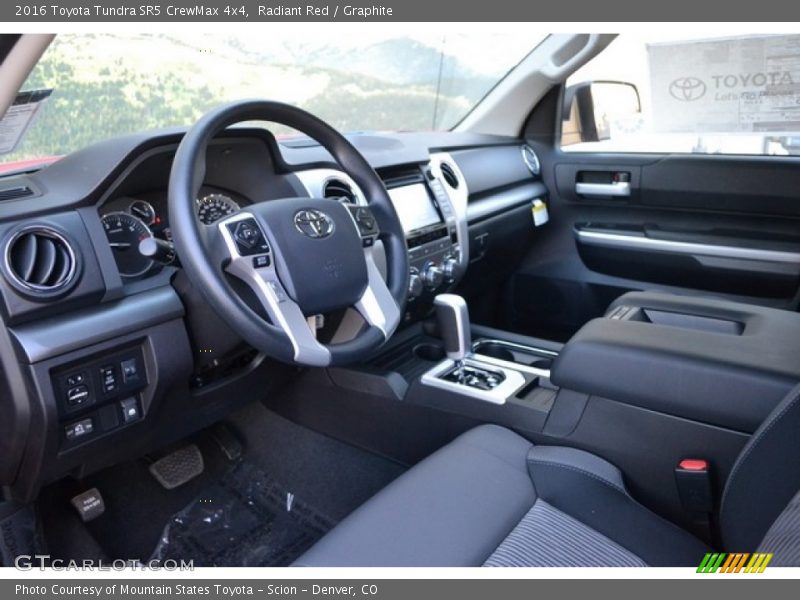Radiant Red / Graphite 2016 Toyota Tundra SR5 CrewMax 4x4