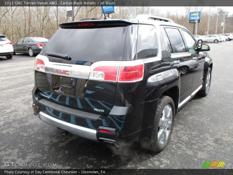 Carbon Black Metallic / Jet Black 2013 GMC Terrain Denali AWD