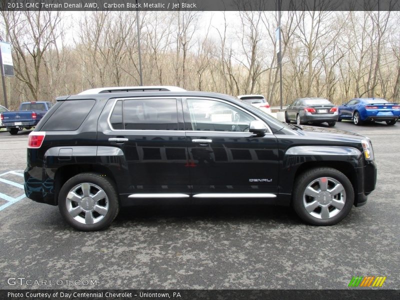 Carbon Black Metallic / Jet Black 2013 GMC Terrain Denali AWD