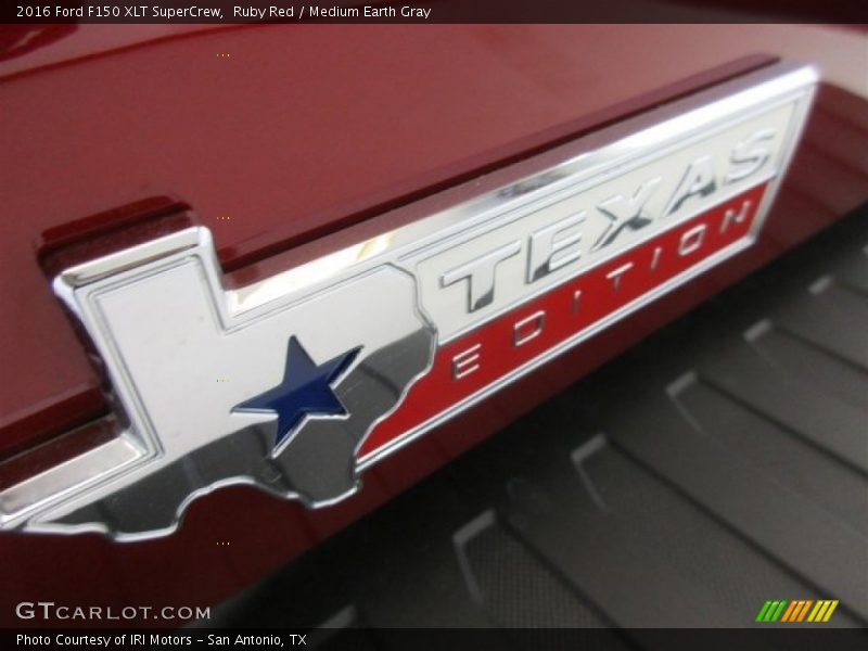 Ruby Red / Medium Earth Gray 2016 Ford F150 XLT SuperCrew
