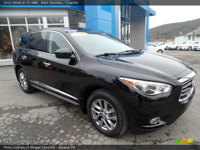 Black Obsidian / Graphite 2013 Infiniti JX 35 AWD