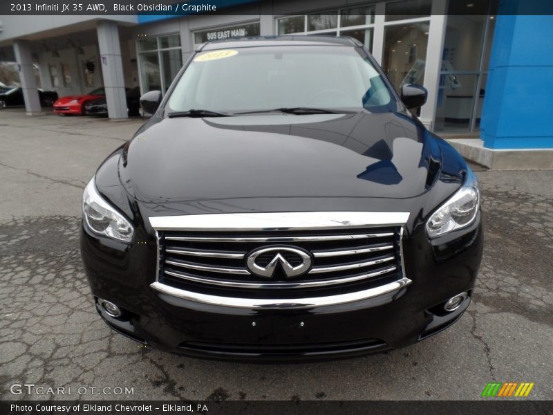 Black Obsidian / Graphite 2013 Infiniti JX 35 AWD