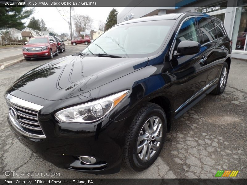 Black Obsidian / Graphite 2013 Infiniti JX 35 AWD