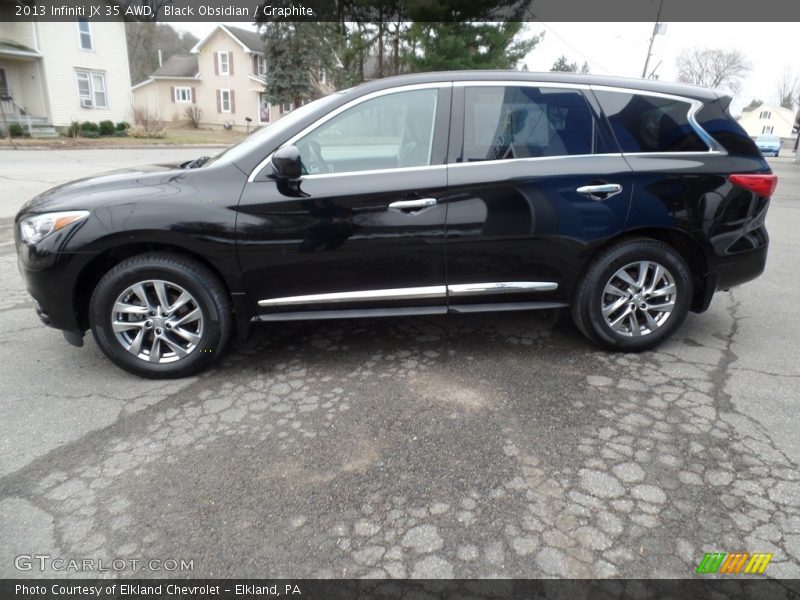 Black Obsidian / Graphite 2013 Infiniti JX 35 AWD