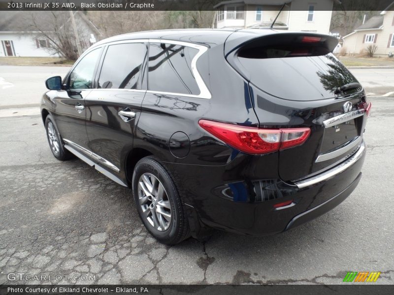 Black Obsidian / Graphite 2013 Infiniti JX 35 AWD