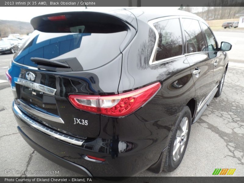 Black Obsidian / Graphite 2013 Infiniti JX 35 AWD
