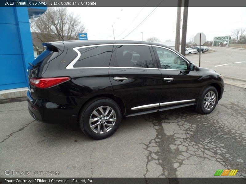 Black Obsidian / Graphite 2013 Infiniti JX 35 AWD