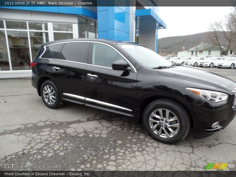 Black Obsidian / Graphite 2013 Infiniti JX 35 AWD