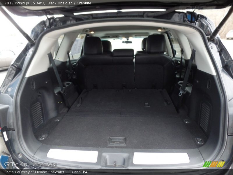 Black Obsidian / Graphite 2013 Infiniti JX 35 AWD