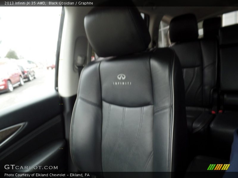 Black Obsidian / Graphite 2013 Infiniti JX 35 AWD