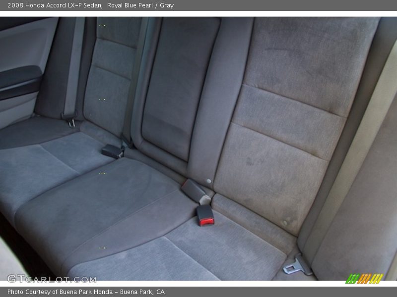 Royal Blue Pearl / Gray 2008 Honda Accord LX-P Sedan