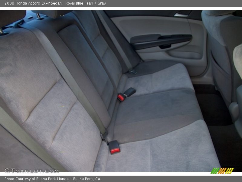 Royal Blue Pearl / Gray 2008 Honda Accord LX-P Sedan