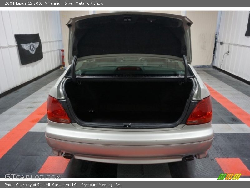 Millennium Silver Metallic / Black 2001 Lexus GS 300