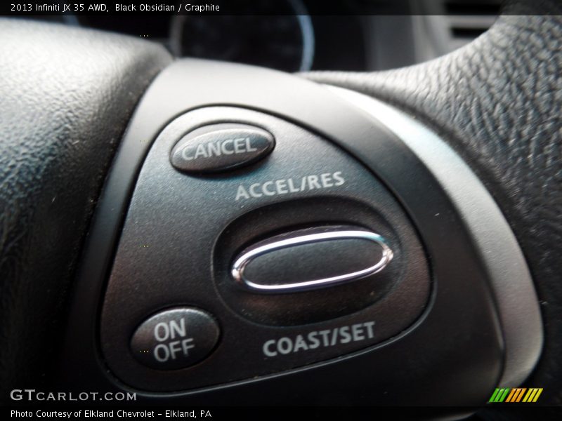 Black Obsidian / Graphite 2013 Infiniti JX 35 AWD