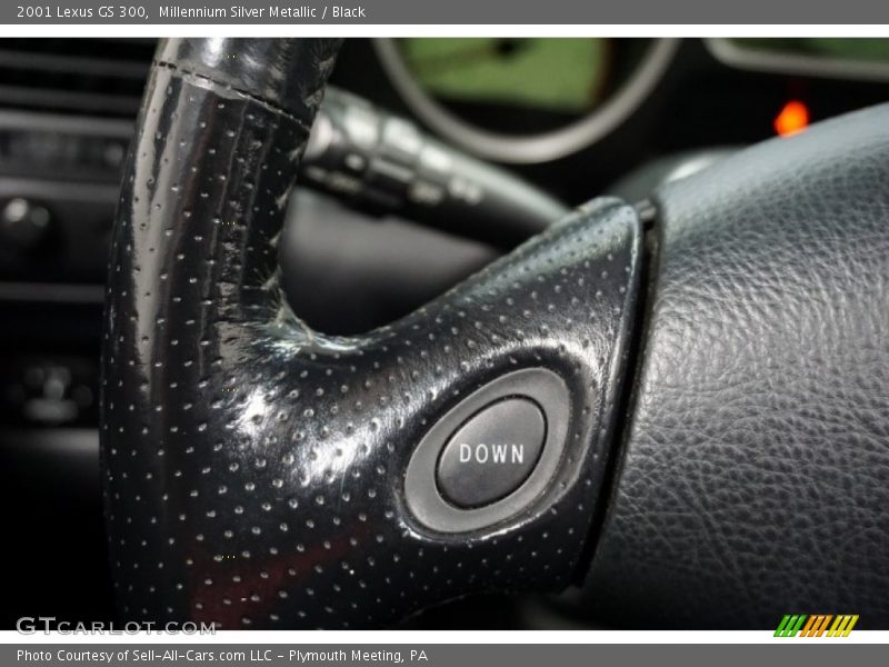 Millennium Silver Metallic / Black 2001 Lexus GS 300