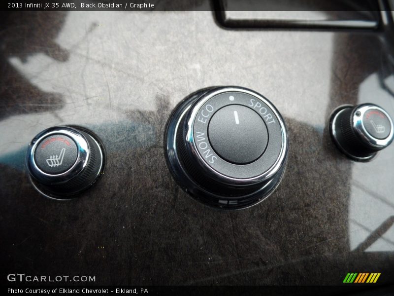 Black Obsidian / Graphite 2013 Infiniti JX 35 AWD