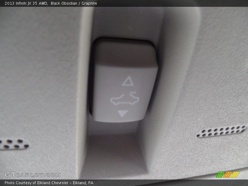 Black Obsidian / Graphite 2013 Infiniti JX 35 AWD