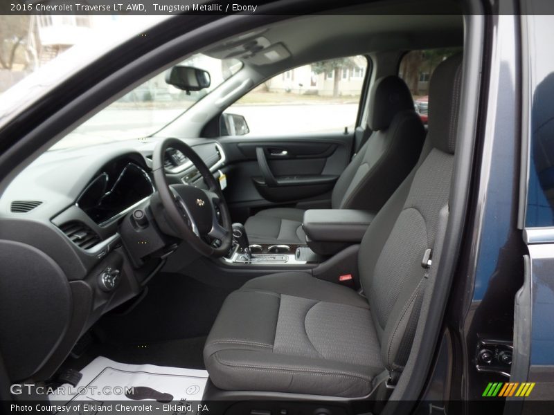 Tungsten Metallic / Ebony 2016 Chevrolet Traverse LT AWD