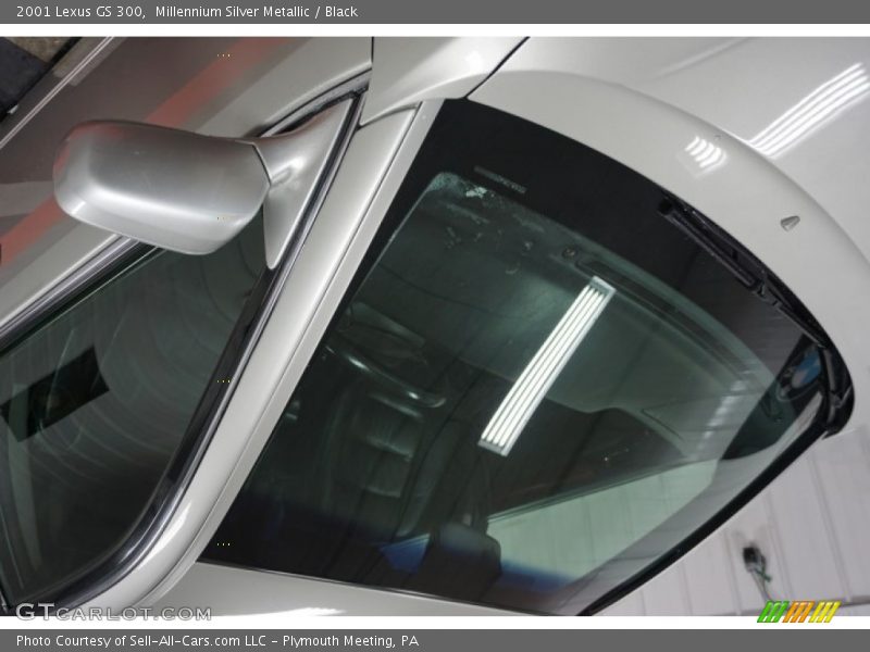 Millennium Silver Metallic / Black 2001 Lexus GS 300